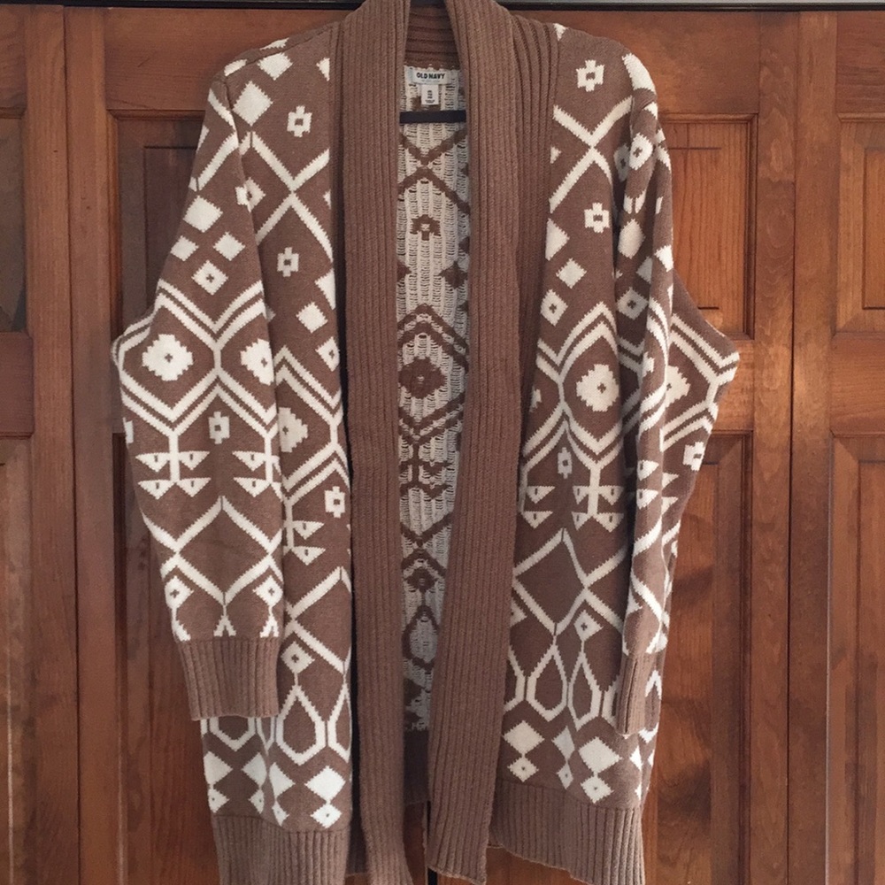 Tan Cardigan